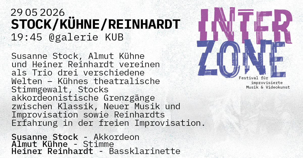 INTERZONE - Stock/K&uuml;hne/Reinhardt